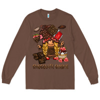 Chestnut chocolate gnome Long Sleeve Tee - BarkalooDesign