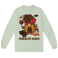 Matcha chocolate gnome Long Sleeve Tee - BarkalooDesign