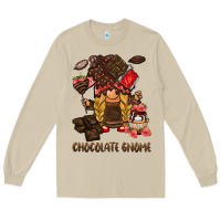 Mushroom chocolate gnome Long Sleeve Tee - BarkalooDesign