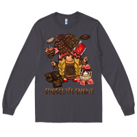 Smoke chocolate gnome Long Sleeve Tee - BarkalooDesign