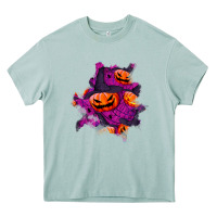 Arona halloween pumpkin patch  3 Heavy Core Tee - BundleAndBundleShop