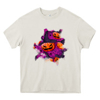 Halloween Pumpkin Patch  3 Heavy Core Tee | Teevron