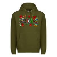 Army Green mexicana Premium Hoodie - AdoDesignShop