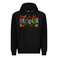 Black mexicana Premium Hoodie - AdoDesignShop