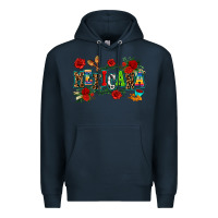 Navy mexicana Premium Hoodie - AdoDesignShop