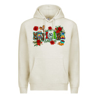 Oatmeal Heather mexicana Premium Hoodie - AdoDesignShop