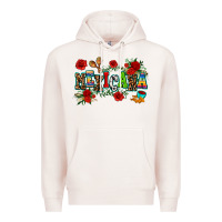 Pale Pink mexicana Premium Hoodie - AdoDesignShop