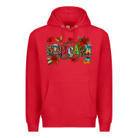 Red mexicana Premium Hoodie - AdoDesignShop