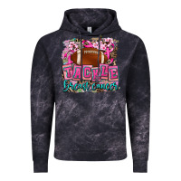 Cloud Black tackle breast cancer Vintage Hoodie - AdoDesignShop