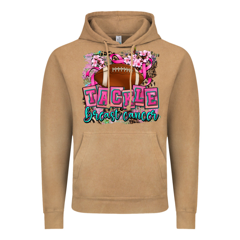 Tackle Breast Cancer Vintage Hoodie by AdoDesignShop | Teevron