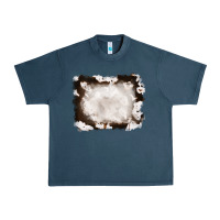 Midnight Navy cowhide frames background Urban Heavy Tee - RanaPortraitStore