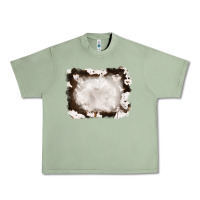 Oil Green cowhide frames background Urban Heavy Tee - RanaPortraitStore