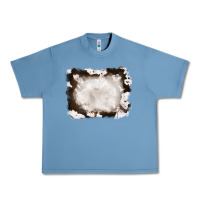 Pebble Blue cowhide frames background Urban Heavy Tee - RanaPortraitStore