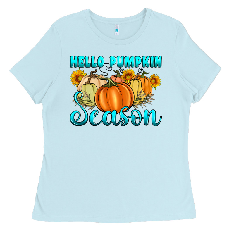 Hello Pumpkin Season Ladies Tee by Artiststas | Teevron