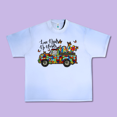 Love Needs No Words Urban Heavy Tee Designed By Racoondesign