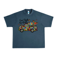 Midnight Navy love needs no words Urban Heavy Tee - RacoonDesign