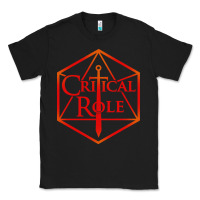 Black critical role Classic Tee - DesigneFamous