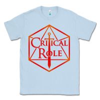 Dusty Blue critical role Classic Tee - DesigneFamous