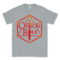 Heather Grey critical role Classic Tee - DesigneFamous