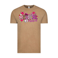Vintage Coffee Valentine Medical Assistant Vintage Tee - CowhideDigitalArt