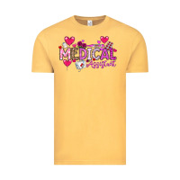 Vintage Mustard Valentine Medical Assistant Vintage Tee - CowhideDigitalArt