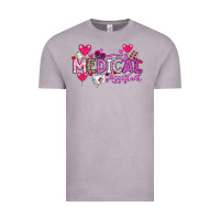 Vintage Zinc Valentine Medical Assistant Vintage Tee - CowhideDigitalArt