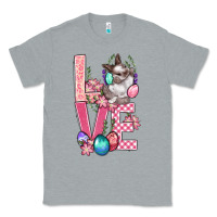 Heather Grey Love Easter Classic Tee - BundleAndBundleShop