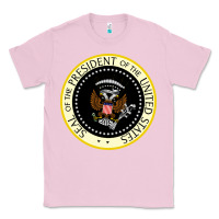 Bubblegum Pink fake seal of the president of the united states Classic Tee - DesigneFamous