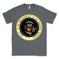 Charcoal Heather fake seal of the president of the united states Classic Tee - DesigneFamous