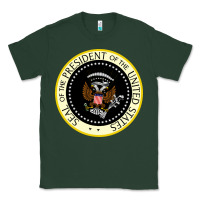 Sports Green fake seal of the president of the united states Classic Tee - DesigneFamous