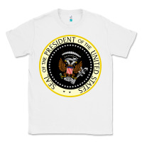 White fake seal of the president of the united states Classic Tee - DesigneFamous