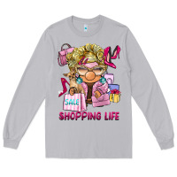 Moon Dust shopping life  gnome Long Sleeve Tee - BarkalooDesign