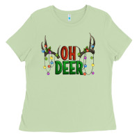 Matcha Oh deer christmas Ladies Tee - Artiststas