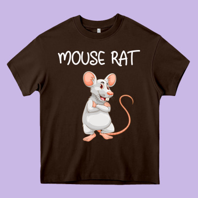 Mouse Rat Heavy Core Tee Designed By Bettercallsaul