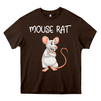 Chocolate Brown Mouse Rat Heavy Core Tee - Bettercallsaul