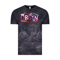 Cloud Black Valentine OBGYN Vintage Tee - CowhideDigitalArt