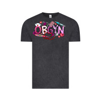 Vintage Black Valentine OBGYN Vintage Tee - CowhideDigitalArt