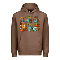 Chestnut little pumpkin with a lot of spice Premium Hoodie - AdoDesignShop