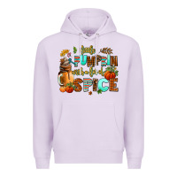 Lilac little pumpkin with a lot of spice Premium Hoodie - AdoDesignShop