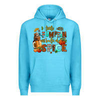 Ocean Blue little pumpkin with a lot of spice Premium Hoodie - AdoDesignShop