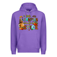 Purple little pumpkin with a lot of spice Premium Hoodie - AdoDesignShop