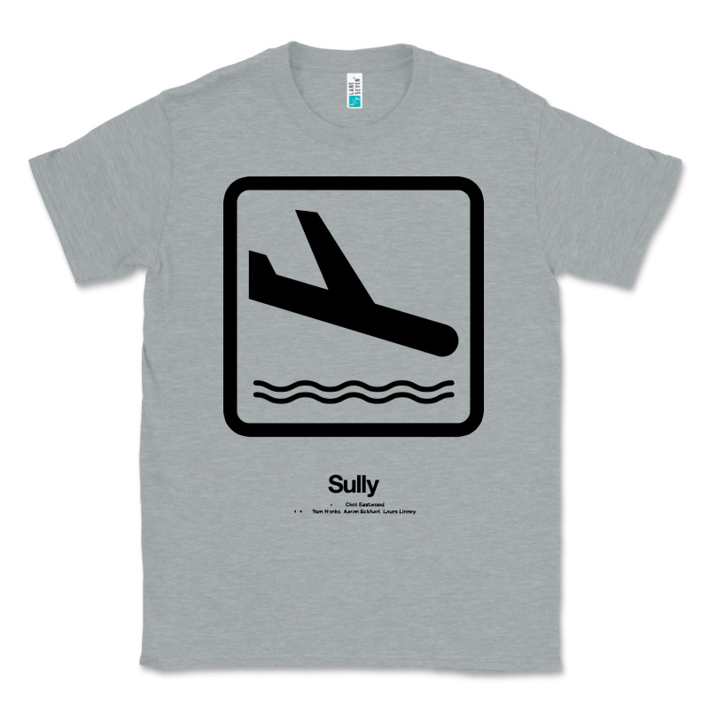 Sully Movie Silhouette Classic Tee by DesigneFamous | Teevron