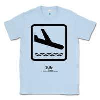 Dusty Blue sully movie silhouette Classic Tee - DesigneFamous