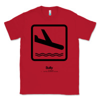 Red sully movie silhouette Classic Tee - DesigneFamous