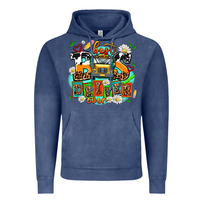 Best Bus Driver Ever Vintage Hoodie by AdoDesignShop | Teevron