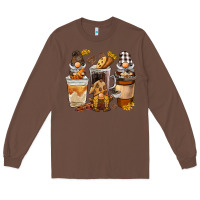 Chestnut Coffee gnome Long Sleeve Tee - BarkalooDesign