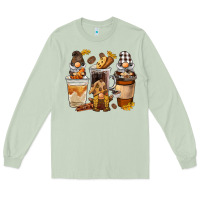 Matcha Coffee gnome Long Sleeve Tee - BarkalooDesign