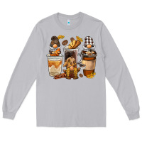 Moon Dust Coffee gnome Long Sleeve Tee - BarkalooDesign