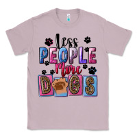 Lilac less people more dogs Classic Tee - FaDigitalArtStudio