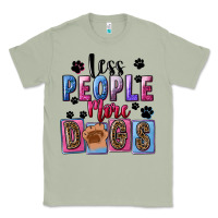 Matcha less people more dogs Classic Tee - FaDigitalArtStudio